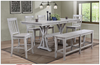 Carmel Counter high 78" table and chairs in grey