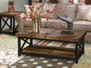 Carpenter Occasional Table collection by Flexsteel available at Vintage Oak Furniture in Sandy