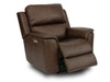 Henry Zero Gravity Leather Reclining Love Seat With Power Lumbar- 