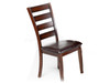 Kona Ladder back chair with upholstered seat