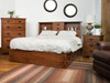 Old mission Bookcase bed