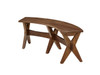 Henning curved bench