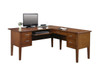 Konceptions 62" Computer desk- Brown Cherry color