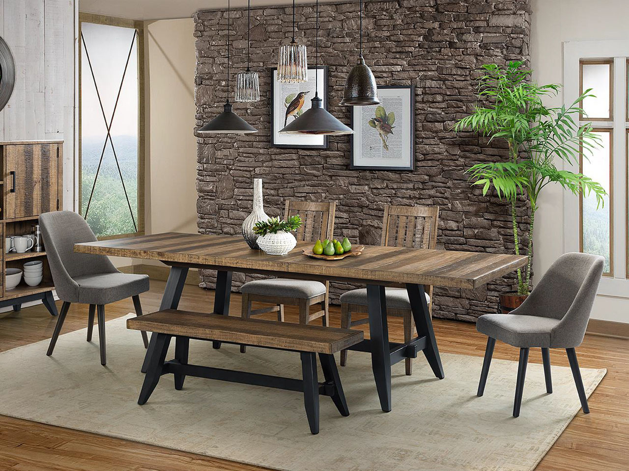 Urban Rustic Bakers Rack