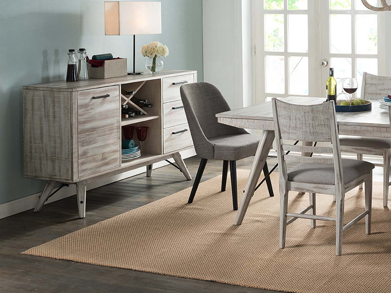 Modern Rustic Server