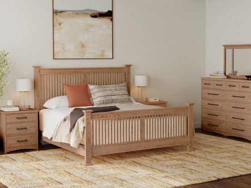 Oak Park Six Drawer Standard Chest- taupe
