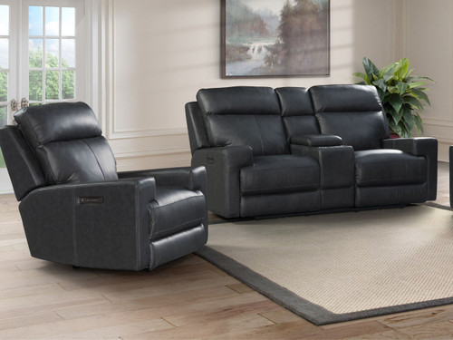 Solana Triple Power Reclining Recliner- Moon Mist or Space Gray