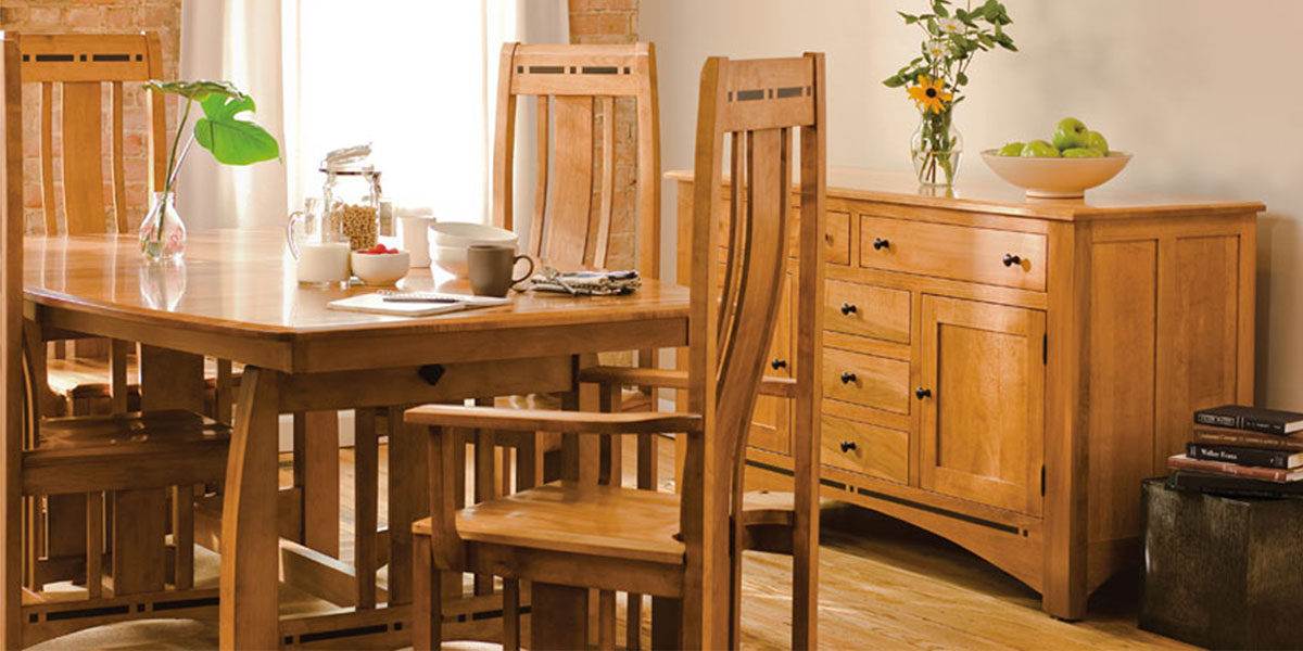 Utah Oak Dressing Table Set - Made with Oak