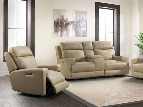 Solana Triple Power Reclining Recliner- Moon Mist or Space Gray