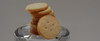 Our Shortbread Buttons are crispy and buttery, with just a hint of lemon.