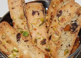   Pistachio Biscotti