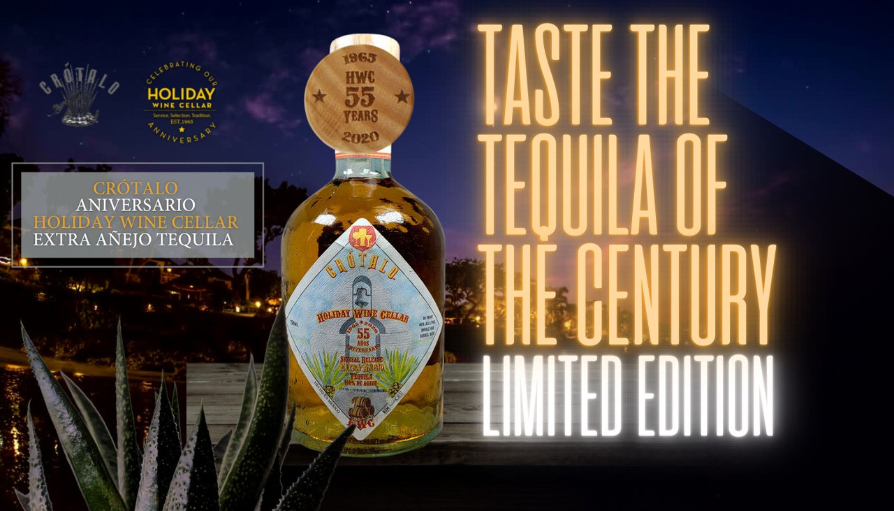 Taste the LIMITED EDITION Tequila of The Century from Crotalo Tequila - celebrating HWC’s Anniversary - you’ll be glad you did!