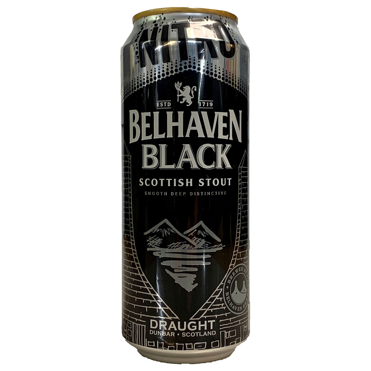 Belhaven Black Scottish Stout Nitro Draught Can Holiday Wine Cellar