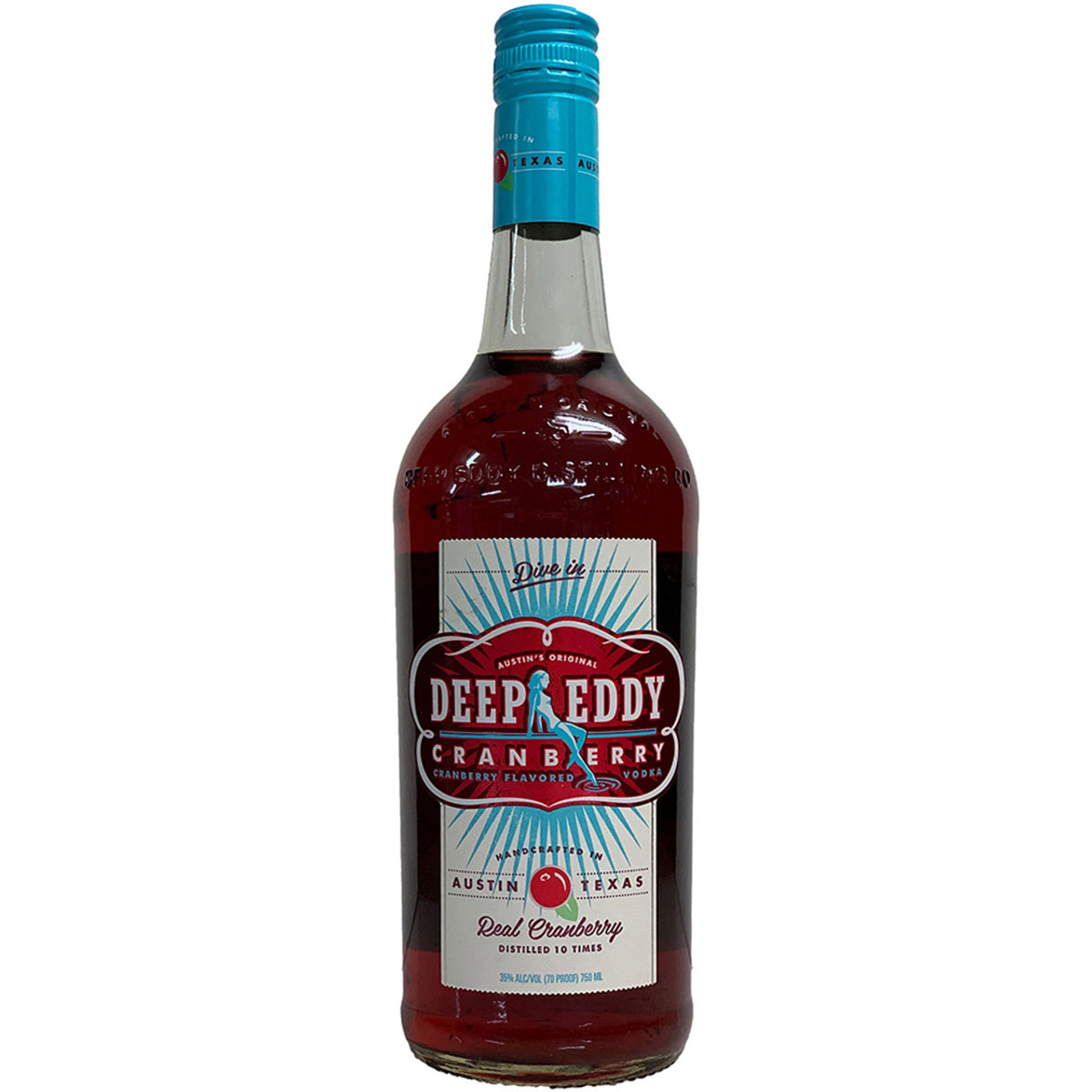 Deep Eddy Cranberry Vodka Holiday Wine Cellar