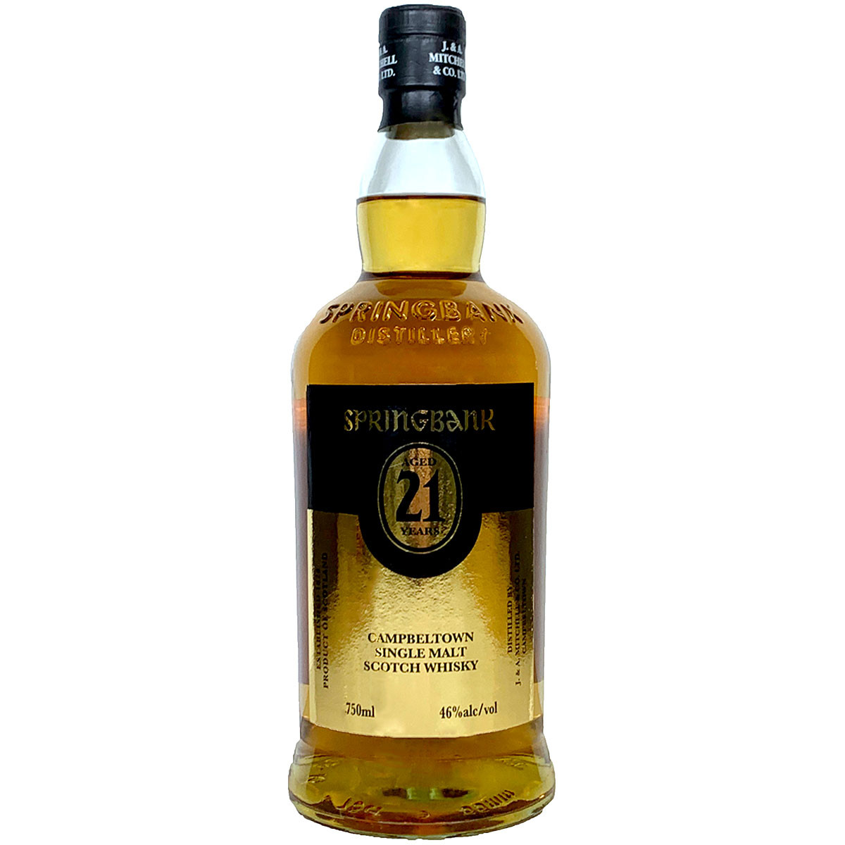 スプリングバンク 21年 700ml Springbank 21 Years Springbank 21 Year Old Single Malt Scotch Whisky