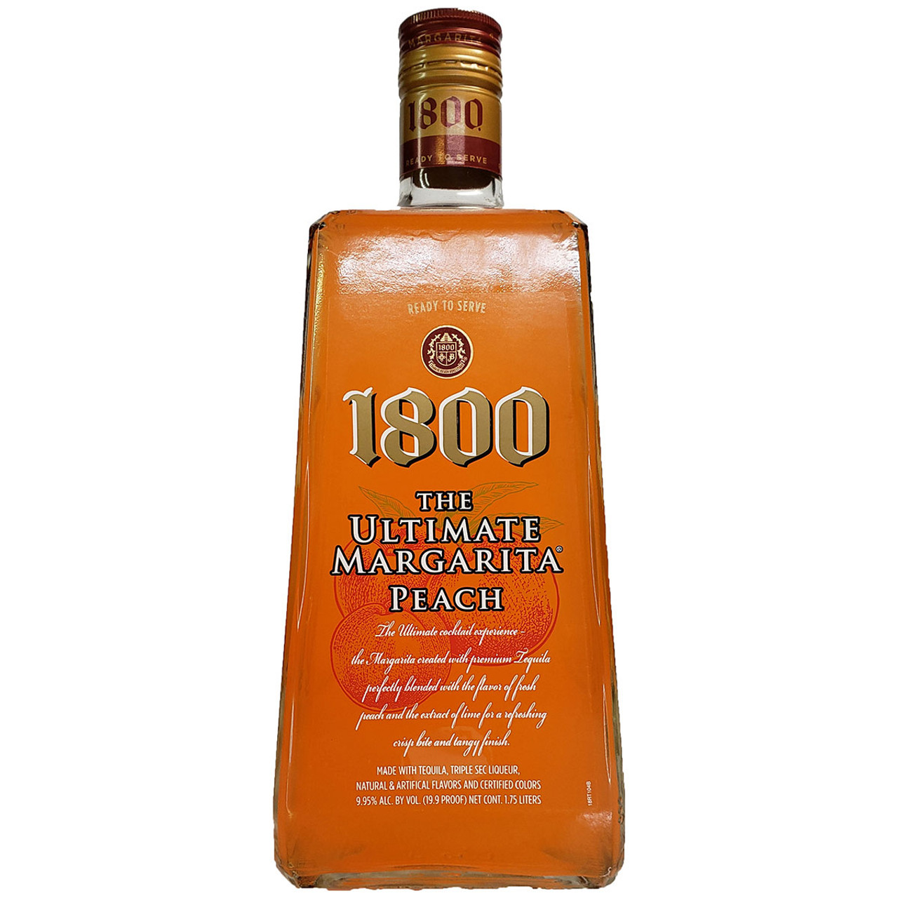 1800 peach margarita bottle