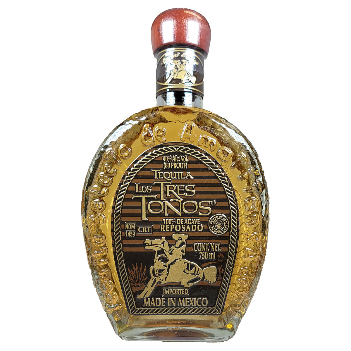 Los Tres Tonos テキーラ リポサド 50ml Tequila Los Tres Tonos Reposado