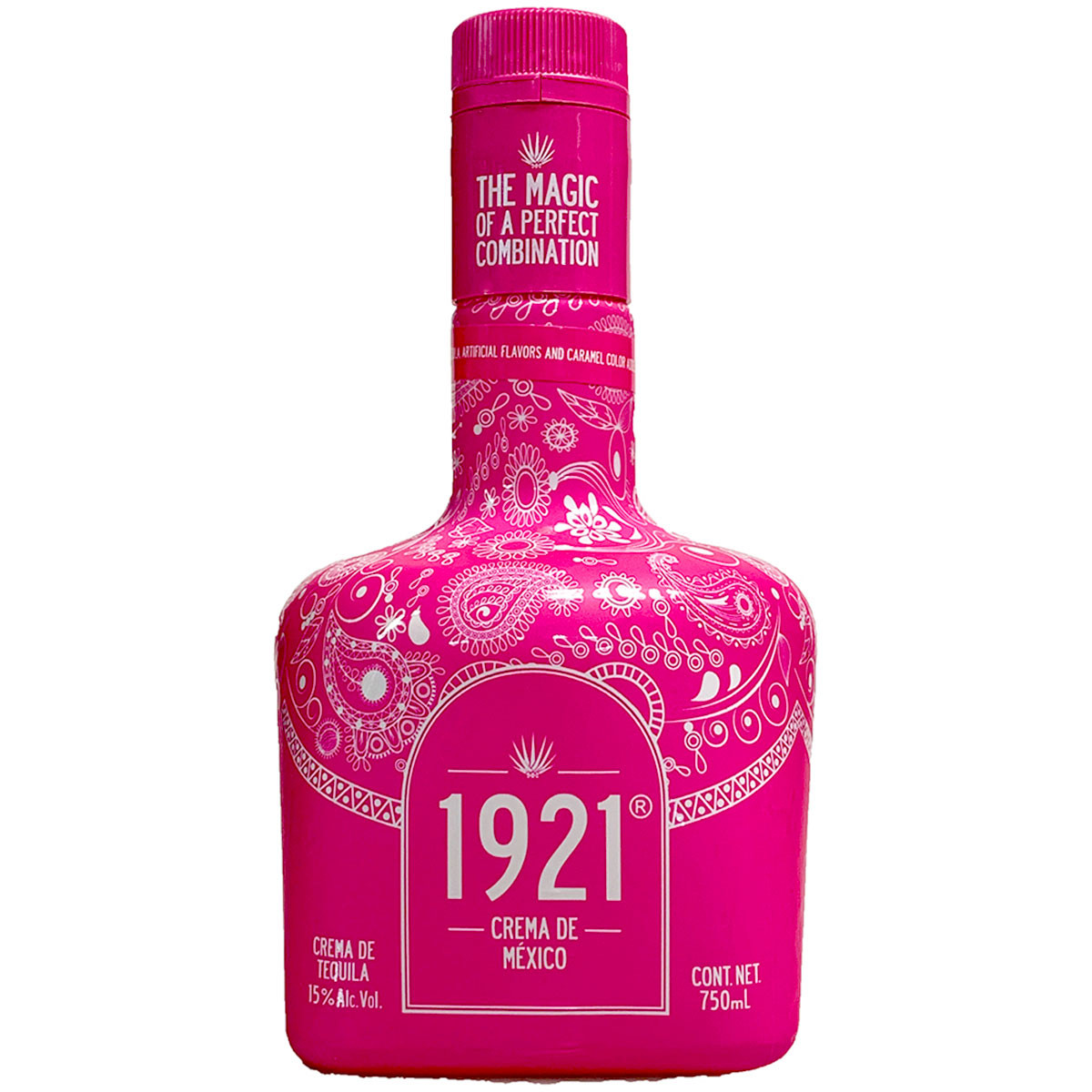 1921 Tequila Cream Liqueur Pink Bottle 1921 Tequila Cream Liqueur Pink Bottle