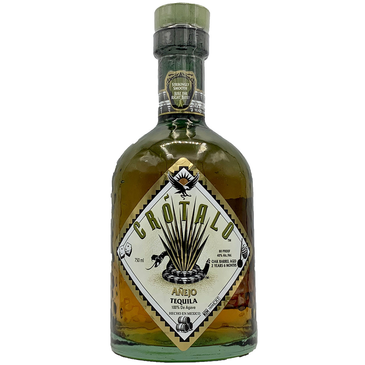 Crotalo Anejo Aged 2 Years Tequila