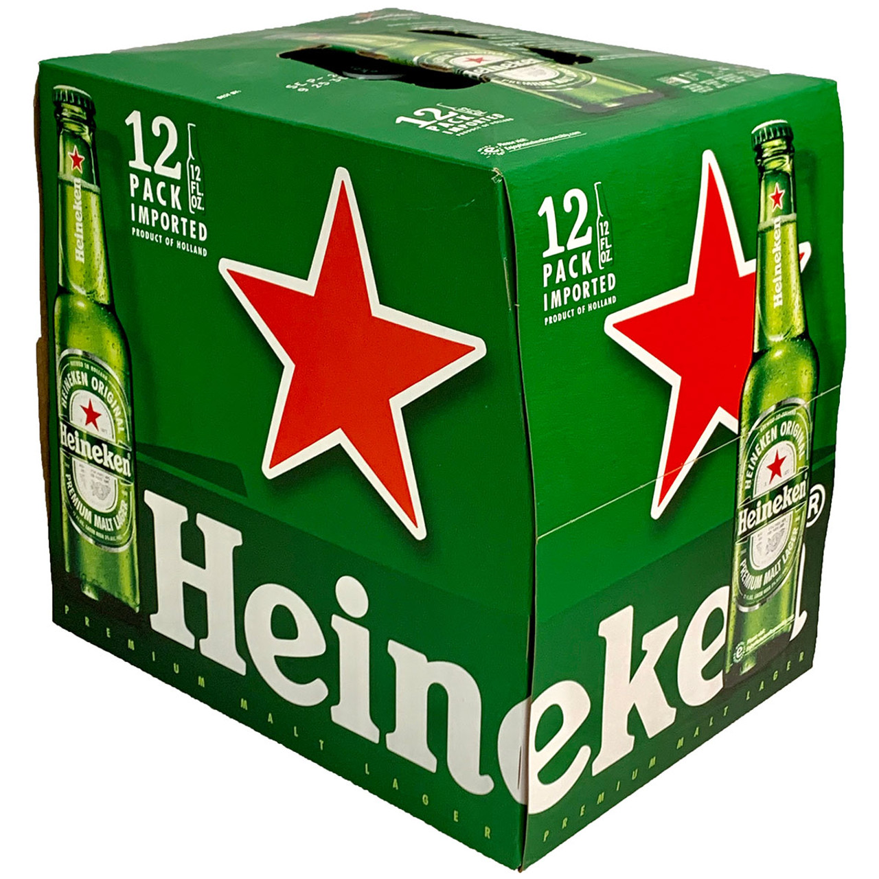 Heineken Premium Malt Lager 12-Pack - Holiday Wine Cellar