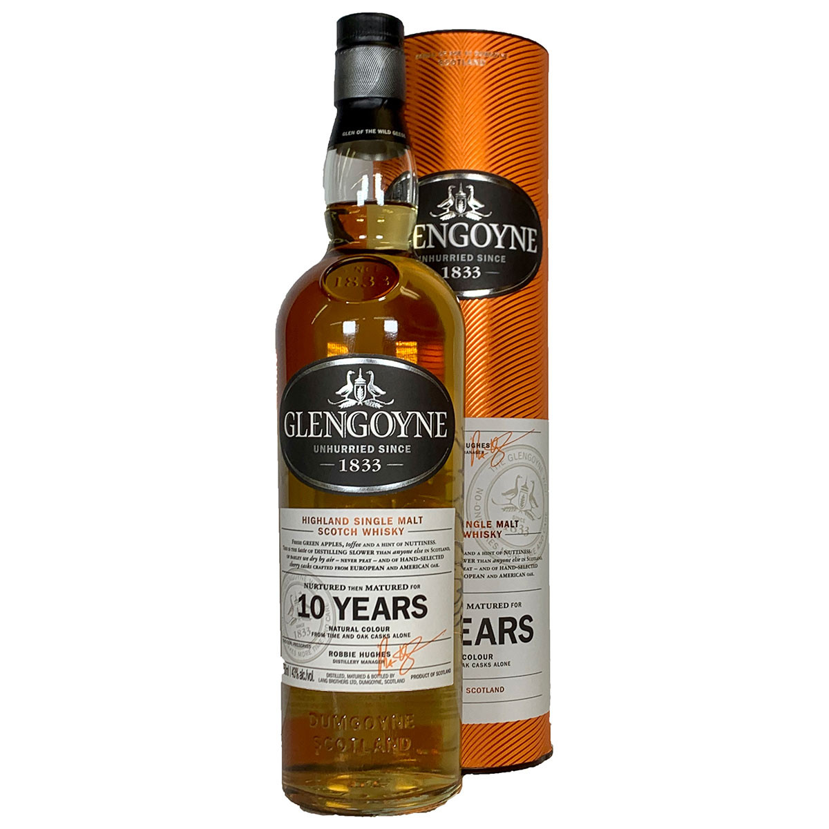 Glengoyne 10 Year Highland Single Malt Scotch Whisky
