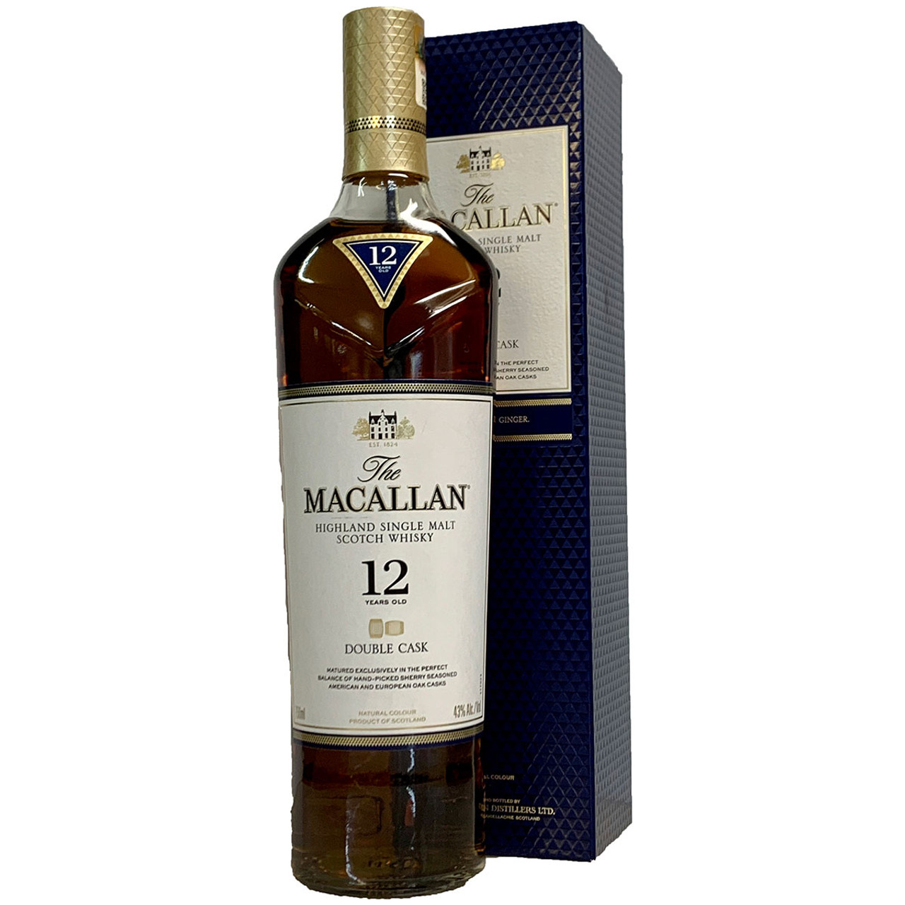 Macallan 12 Year Double Cask Single Malt Scotch Whisky - Holiday Wine Cellar