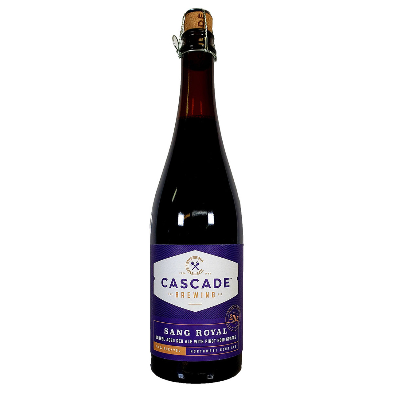 Cascade Royal Barrel Aged Red Ale 2016 - Cellar