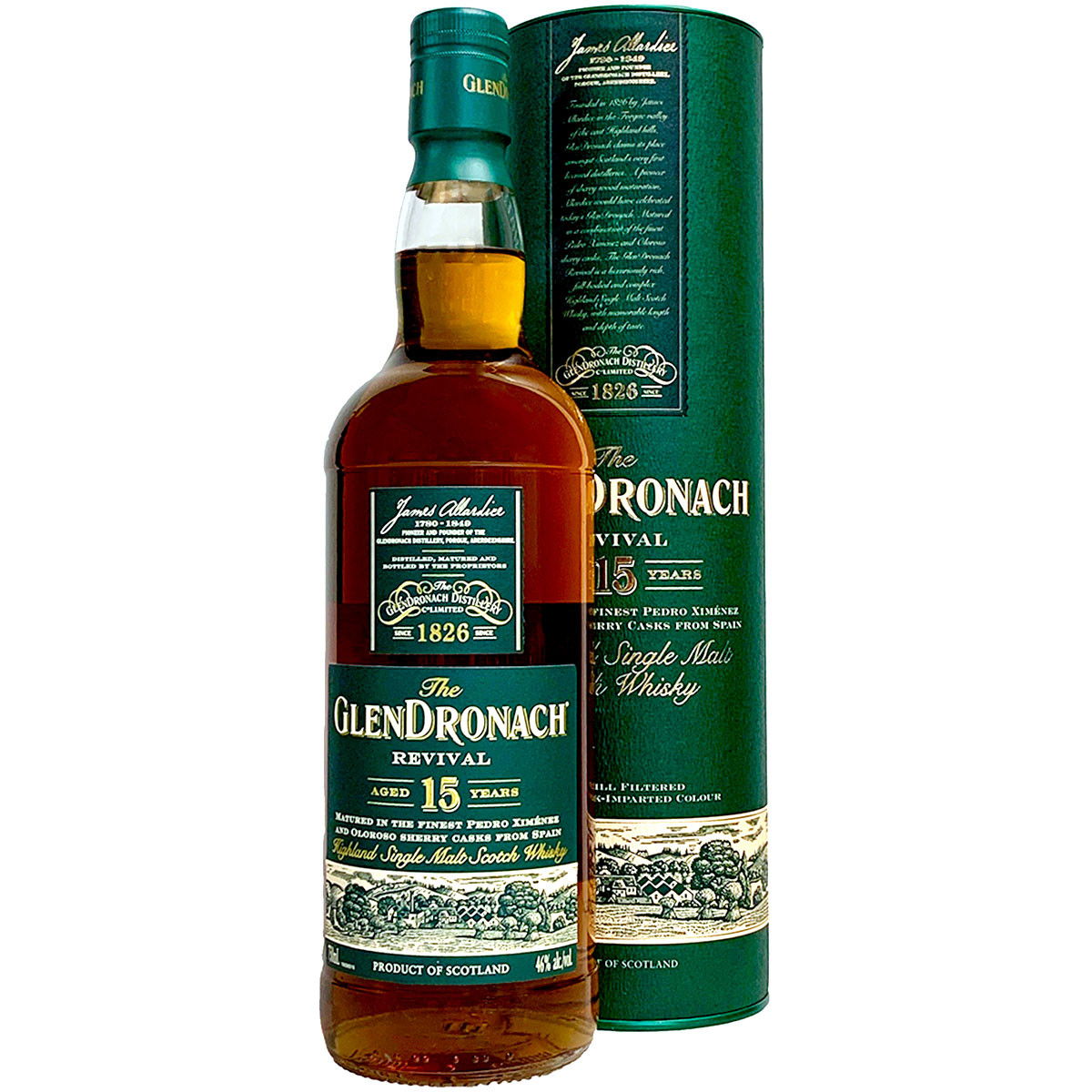 Glendronach Revival 15 Year Scotch Whisky