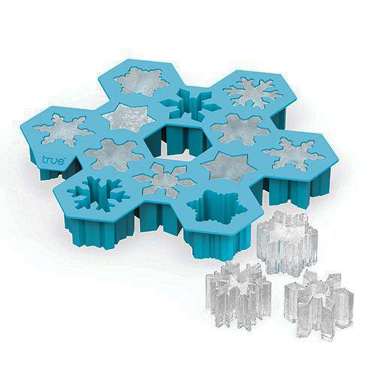 Snowflake Silicone Ice Cube Tray - Holiday Wine Cellar