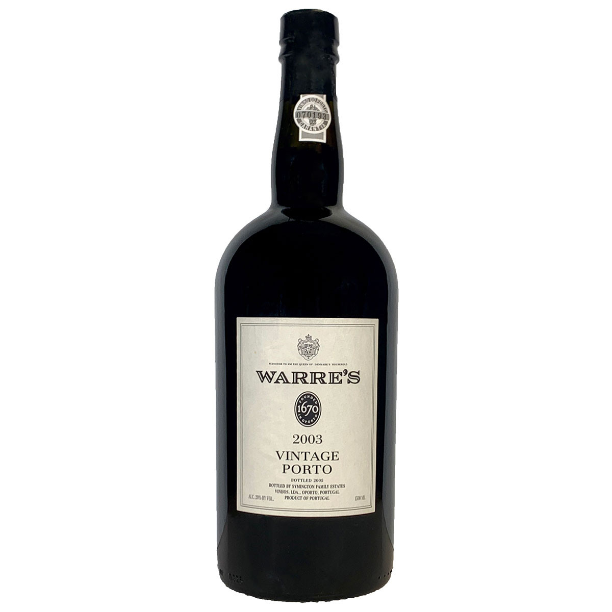 Warre's 2003 Vintage Porto 1.5L