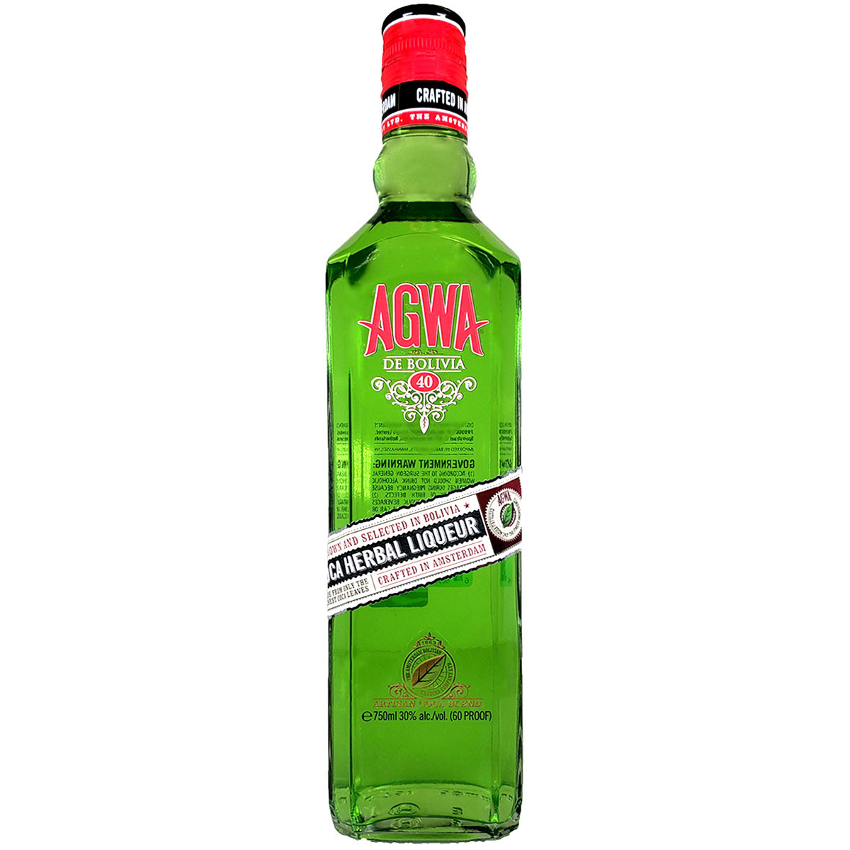 AGWA コカリキュール 40% 6本セット Agwa de Bolivia Coca Liqueur