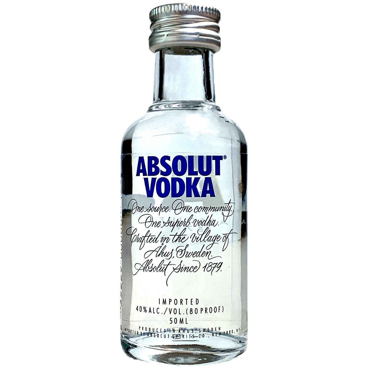 Absolut Swedish Vodka 50ml