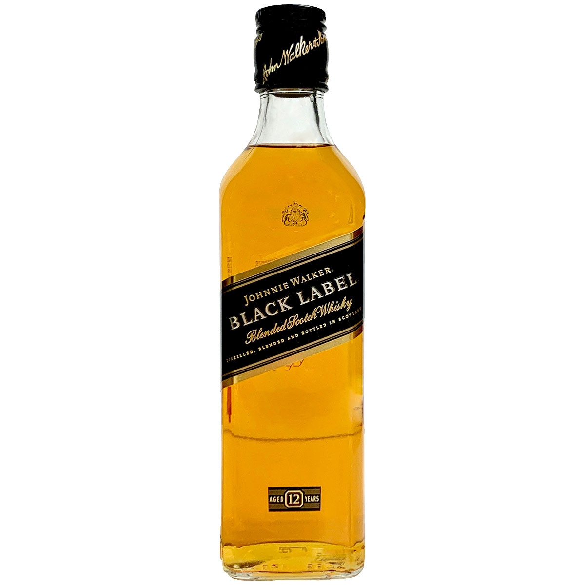 Johnnie Walker Black Label Blended Scotch Whisky 375ML