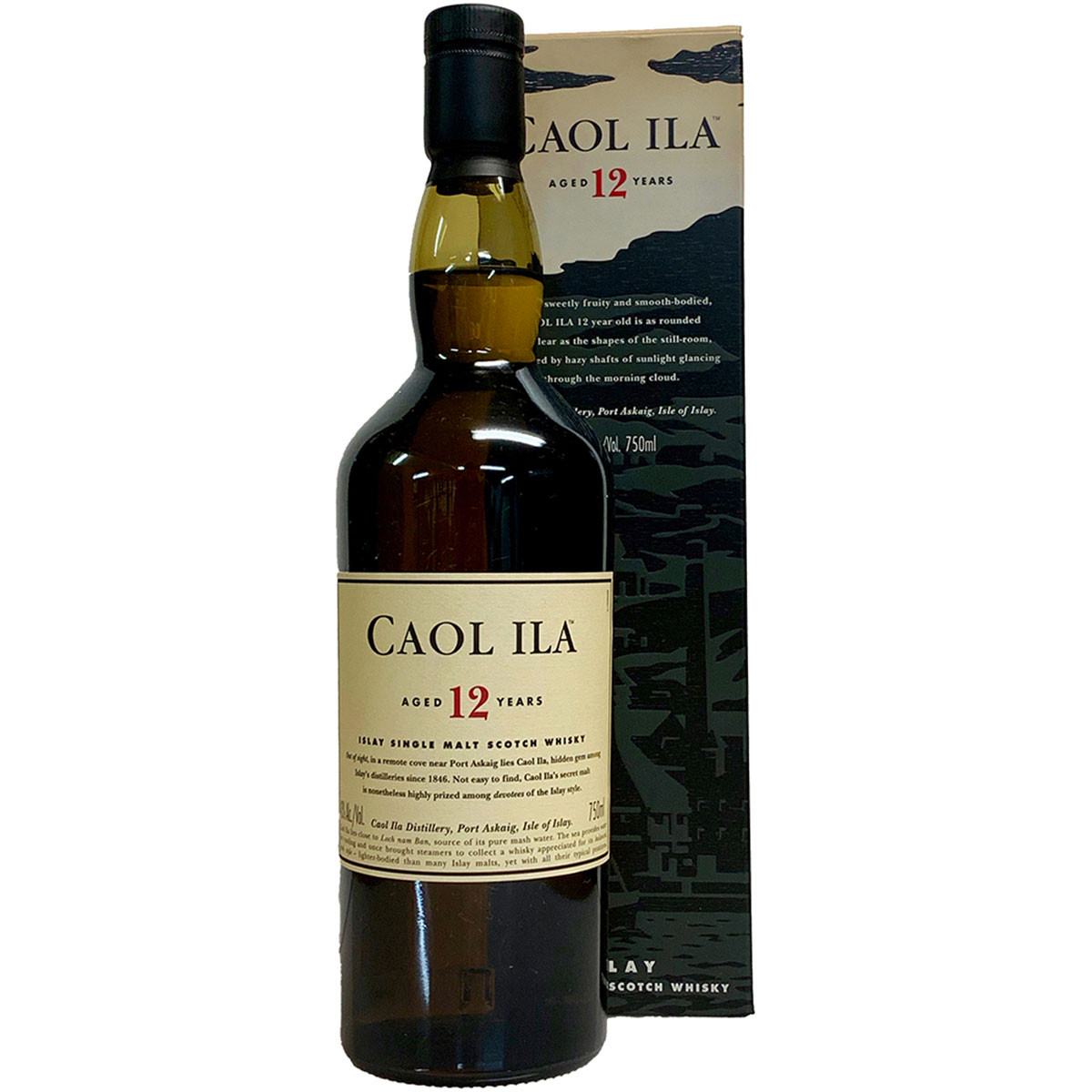Caol Ila 12 Year Islay Single Malt Scotch Whisky