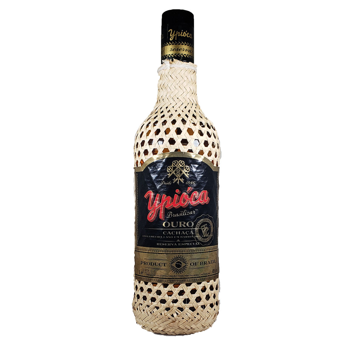 カサーシャYpioca Ouro Ypioca Cachaca Ouro 1.0L