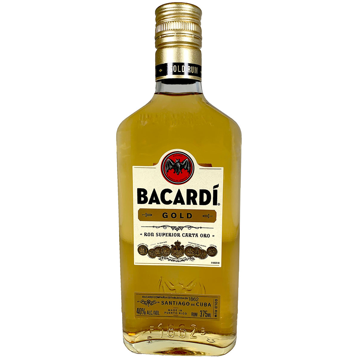 Bacardi Gold Rum 375ML