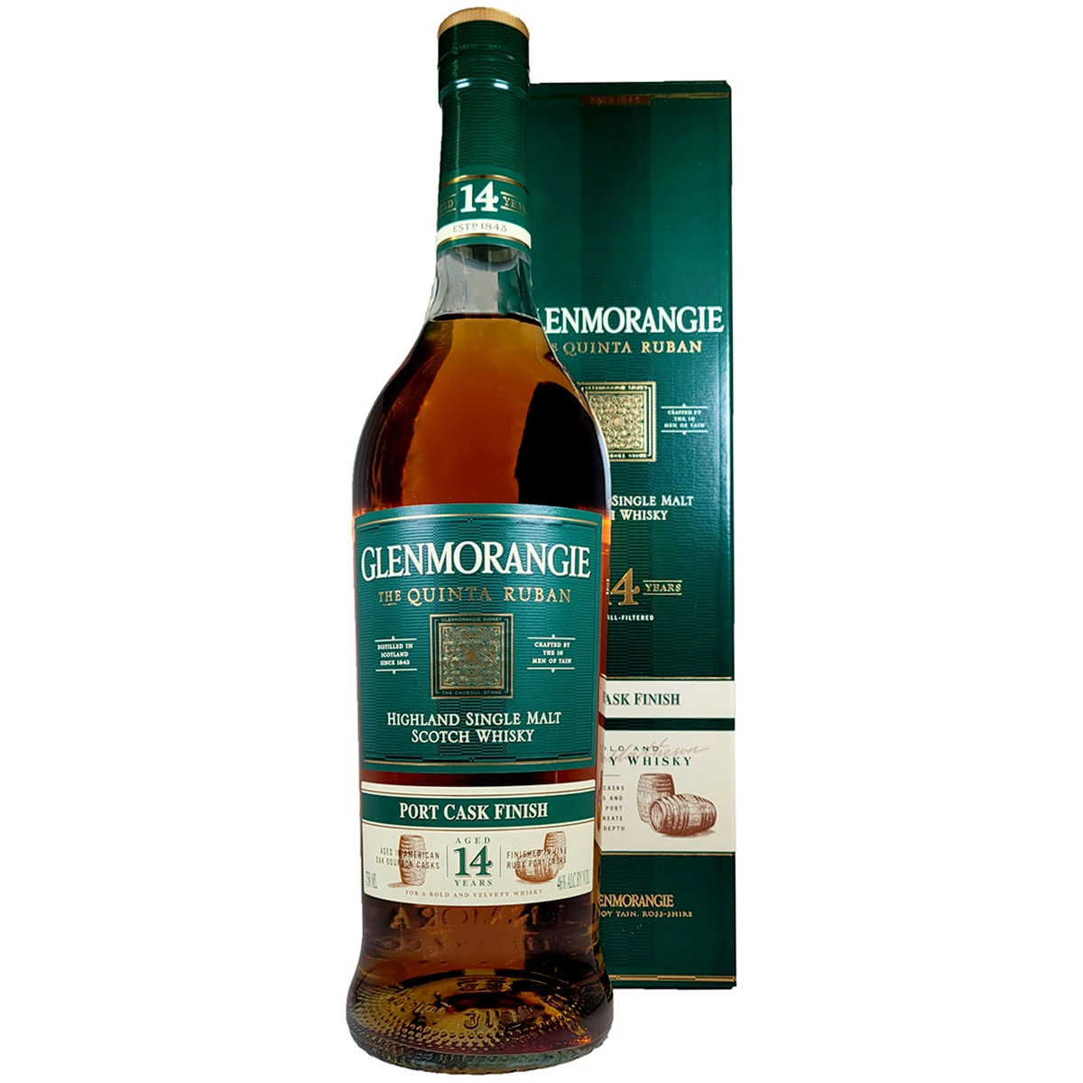 Glenmorangie 14 Year Quinta Ruban Port Cask Finish Scotch Whisky
