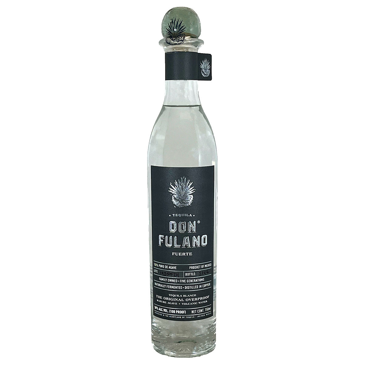 Don Fulano Silver Tequila 100 Proof