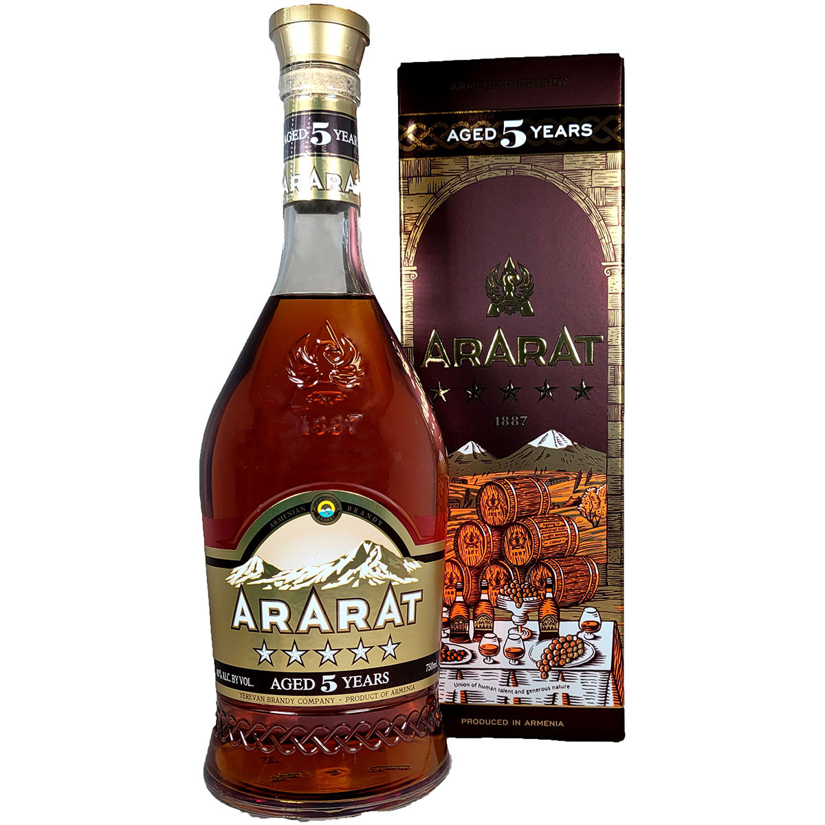 Ararat Armenian 5 Year Old Brandy