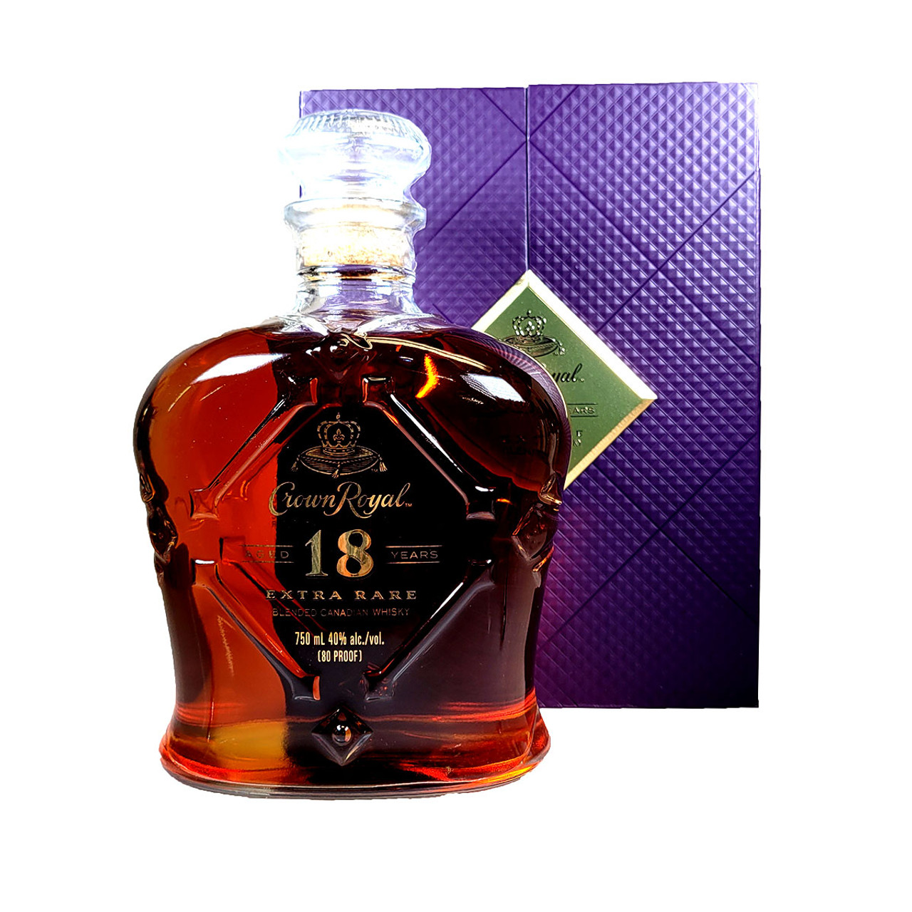 Crown Royal 18 Year Old Extra Rare Canadian Whisky 750ml