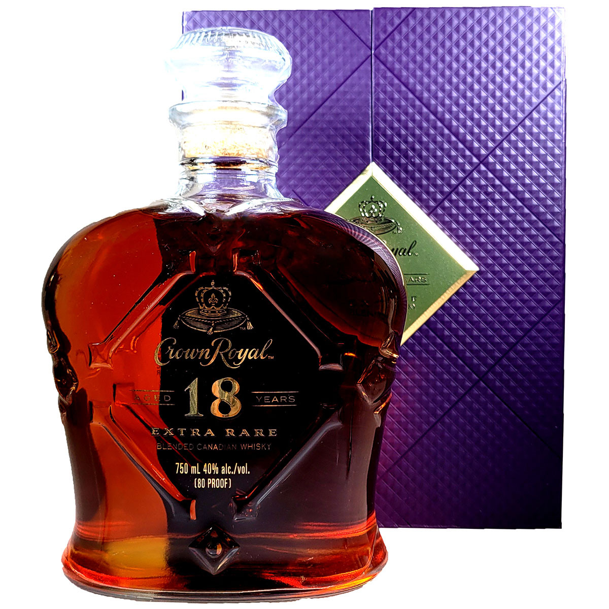 Crown Royal Extra Rare 18 Year Old Blended Canadian Whisky