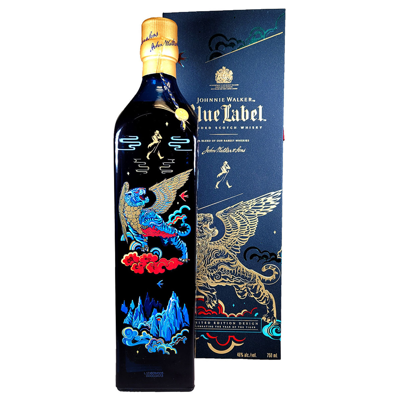 Johnnie Walker Blue Label 'Year Of The Tiger' Limited Release Scotch Whisky