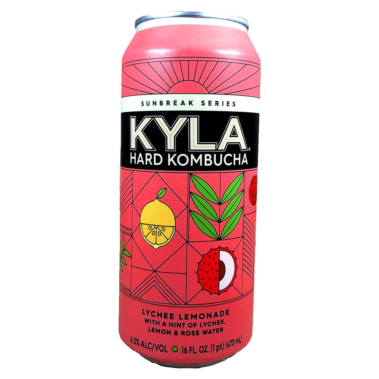 Kyla Lychee Lemonade Hard Kombucha Can Holiday Wine Cellar