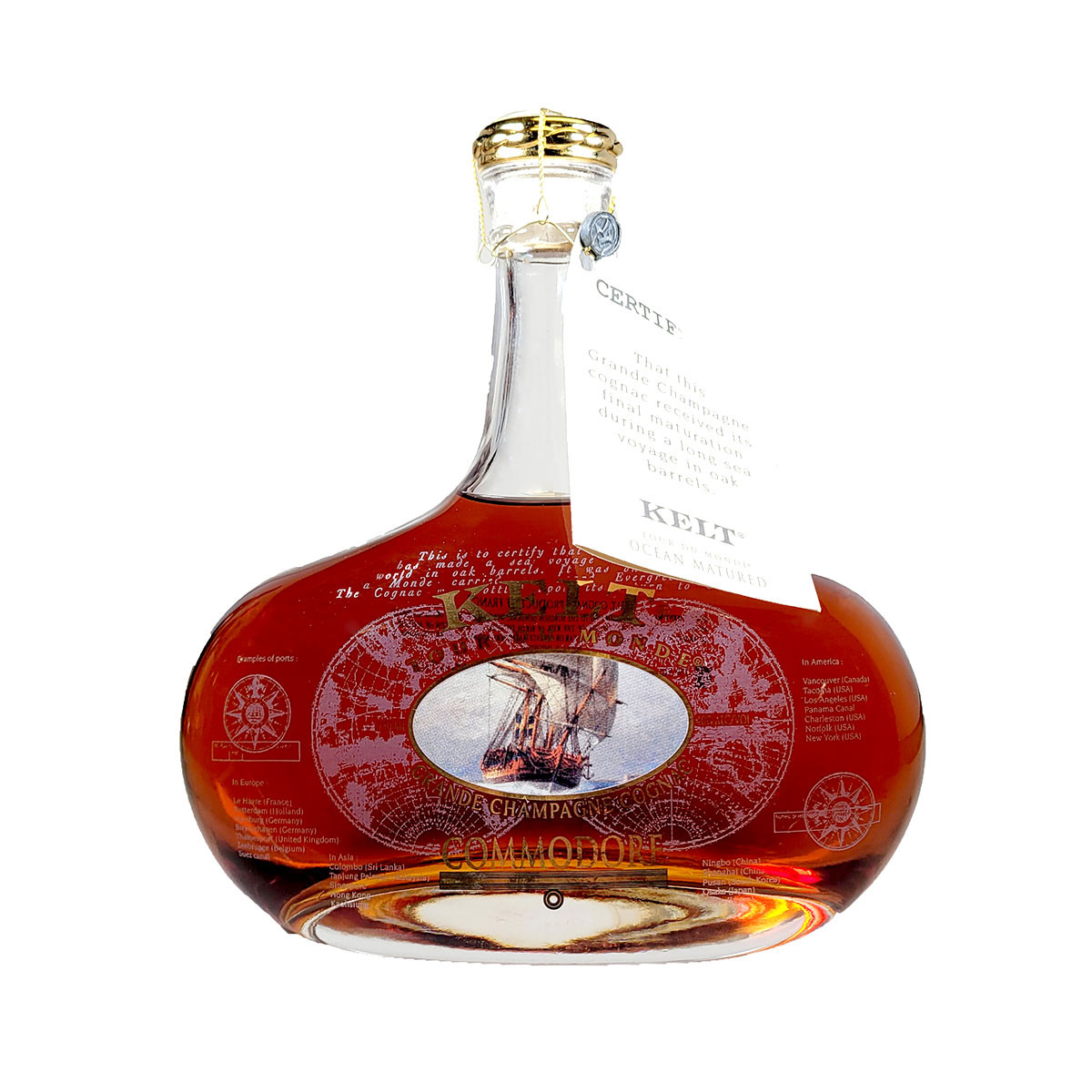 Kelt Commodore Grand Champagne Cognac