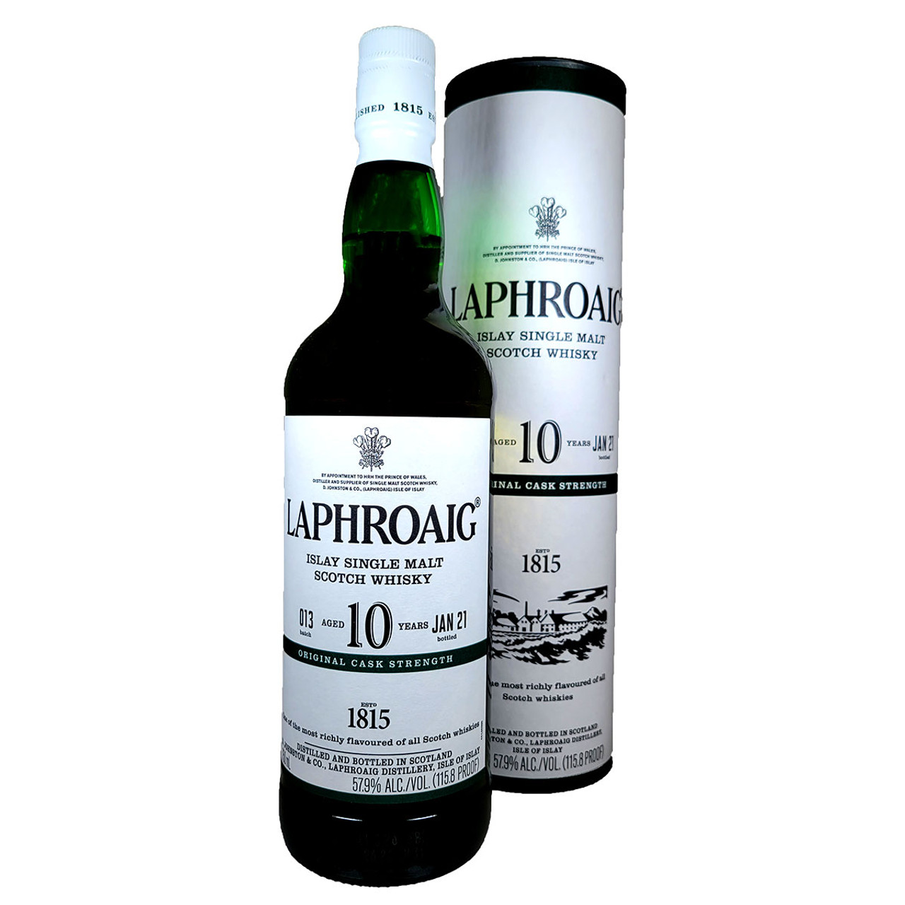 Laphroaig 10 Year Cask Strength Scotch