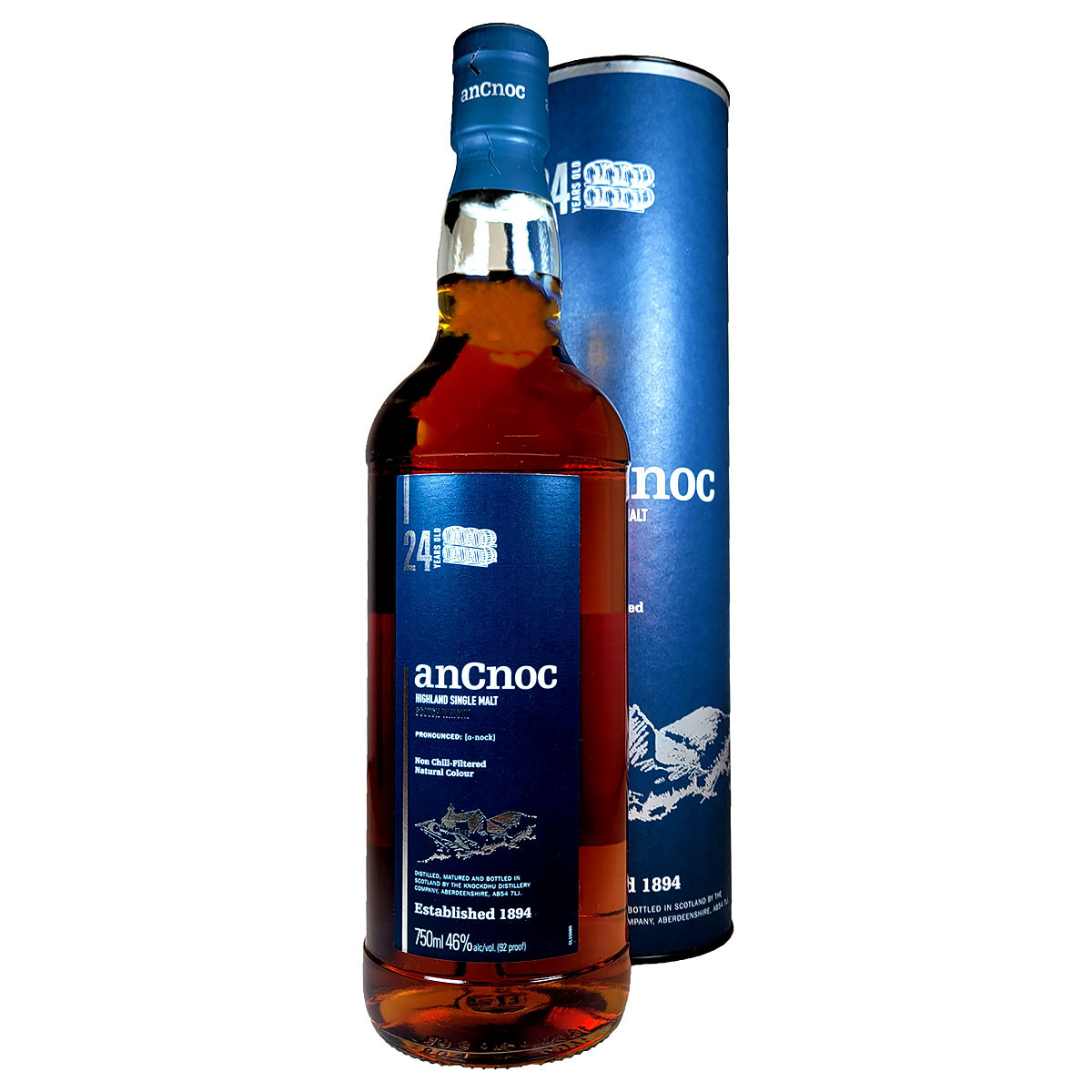 Ancnoc 24 Year Single Malt Scotch Whisky