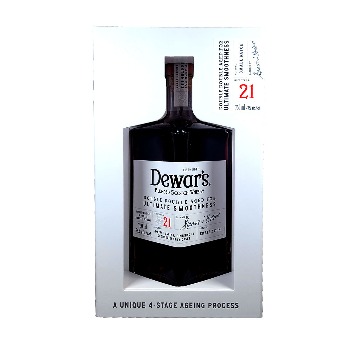 Dewars Double Double 21 Year Old Blended Scotch Whisky