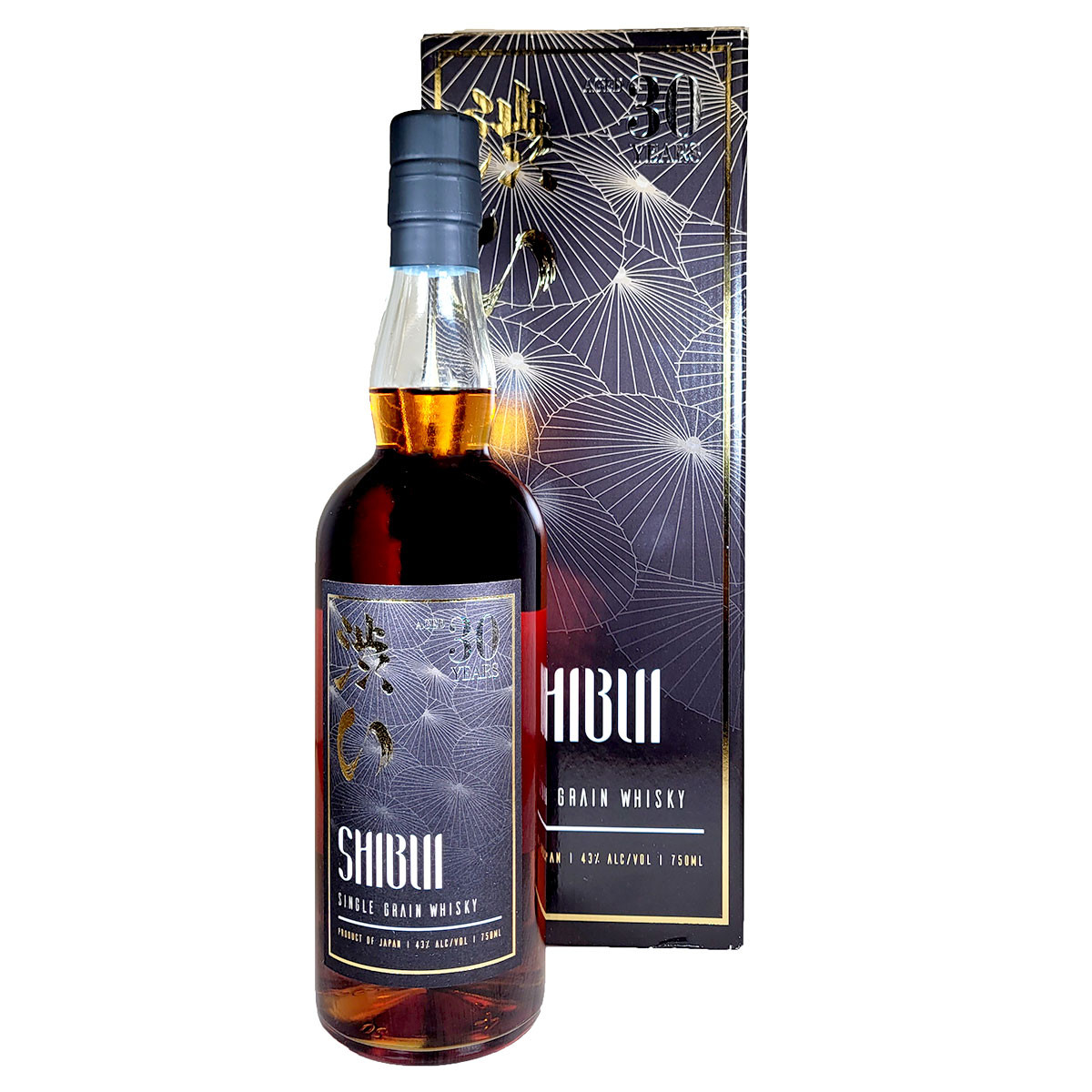 Shibu 30 Year Old Single Grain Japanese Whisky
