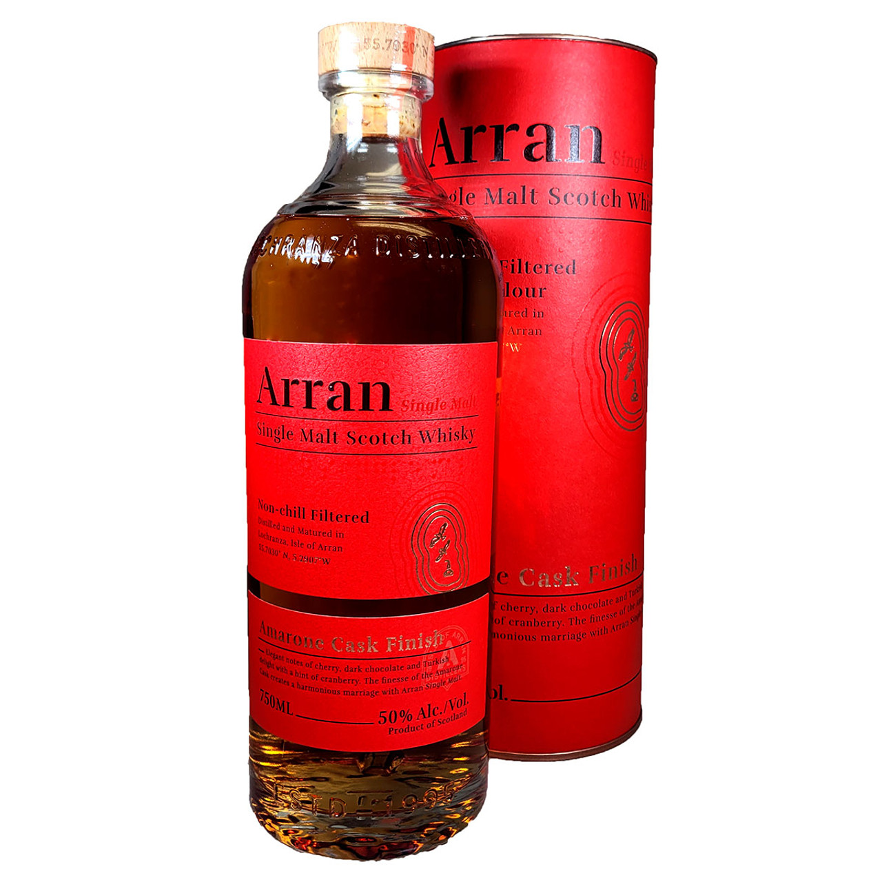 Arran Amarone Cask Single Malt Scotch - Holiday Wine Cellar