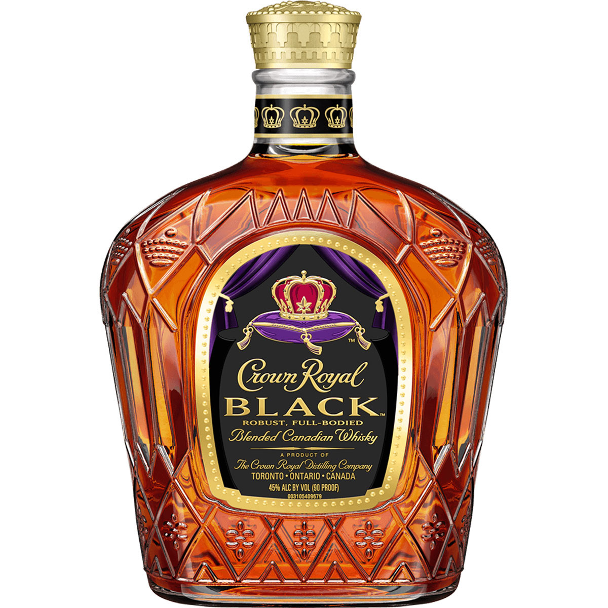 Crown Royal Black Blended Canadian Whisky 1.0l